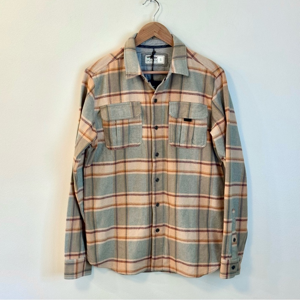 NWT Jetty Arbor Flannel Shirt in Mint Size Small